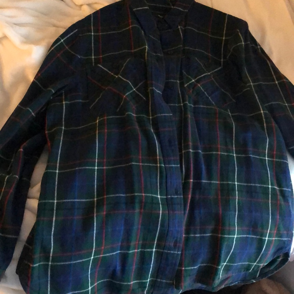 Green madewell flannel